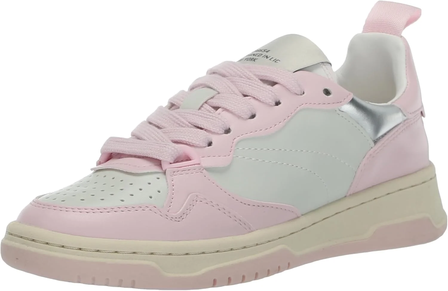 کفش کتانی دخترانه استیو مادن مدل Everlie، صورتی چند رنگ، سایز 1 کودک