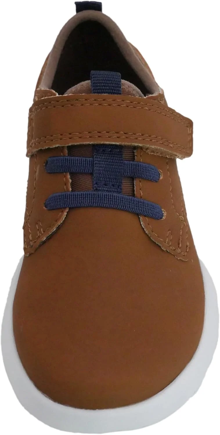 کفش قایقی بچه گانه اسپری مدل Coastal Break Junior Skiff - کفش های کتانی چرمی PU با بند چسبی و ساق کوتاه برای پسران و دختران، کفش های غیر رسمی سبک وزن بچه گانه با زیره بدون علامت کفش قایقی بچه گانه اسپری مدل Coastal Break Junior Skiff - کفش های کتانی چرمی PU با بند چسبی و ساق کوتاه برای پسران و دختران، کفش های غیر رسمی سبک وزن بچه گانه با زیره بدون علامت