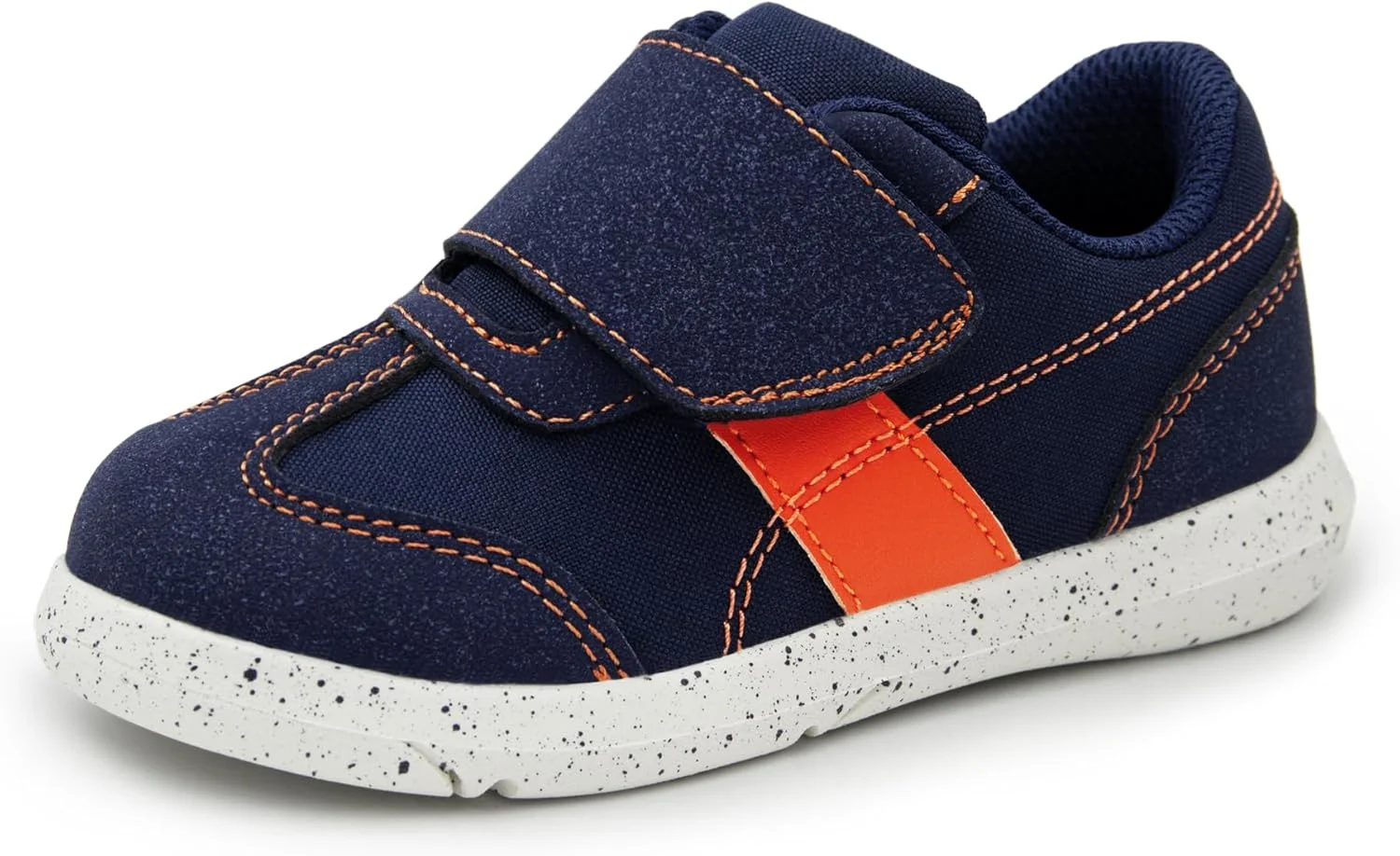 کفش های بوم اسکای ویل مناسب کودکان نوپا، پسرانه و دخترانه، کفش های کتانی با چسب نواری و پنجه پهن، مناسب پیاده روی با پای برهنه برای کودکان نوپا