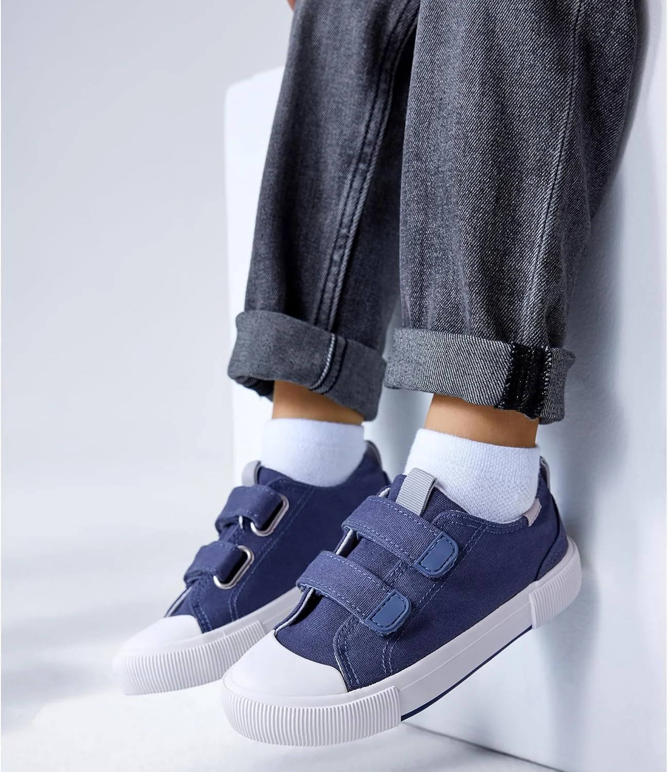 کفشهای کتانی بچگانه Smoothscape برای پسران و دختران، کفشهای کتانی ولکرو، کفشهای بوم بچگانه، کفشهای ضد لغزش برای پسران و دختران کفشهای کتانی بچگانه Smoothscape برای پسران و دختران، کفشهای کتانی ولکرو، کفشهای بوم بچگانه، کفشهای ضد لغزش برای پسران و دختران