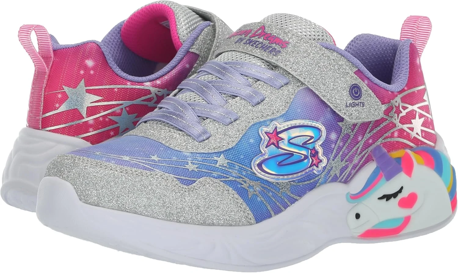 کفش کتانی بچگانه اسکیچرز مدل Unicorn Dreams-Wishful Magic کفش کتانی بچگانه اسکیچرز مدل Unicorn Dreams-Wishful Magic