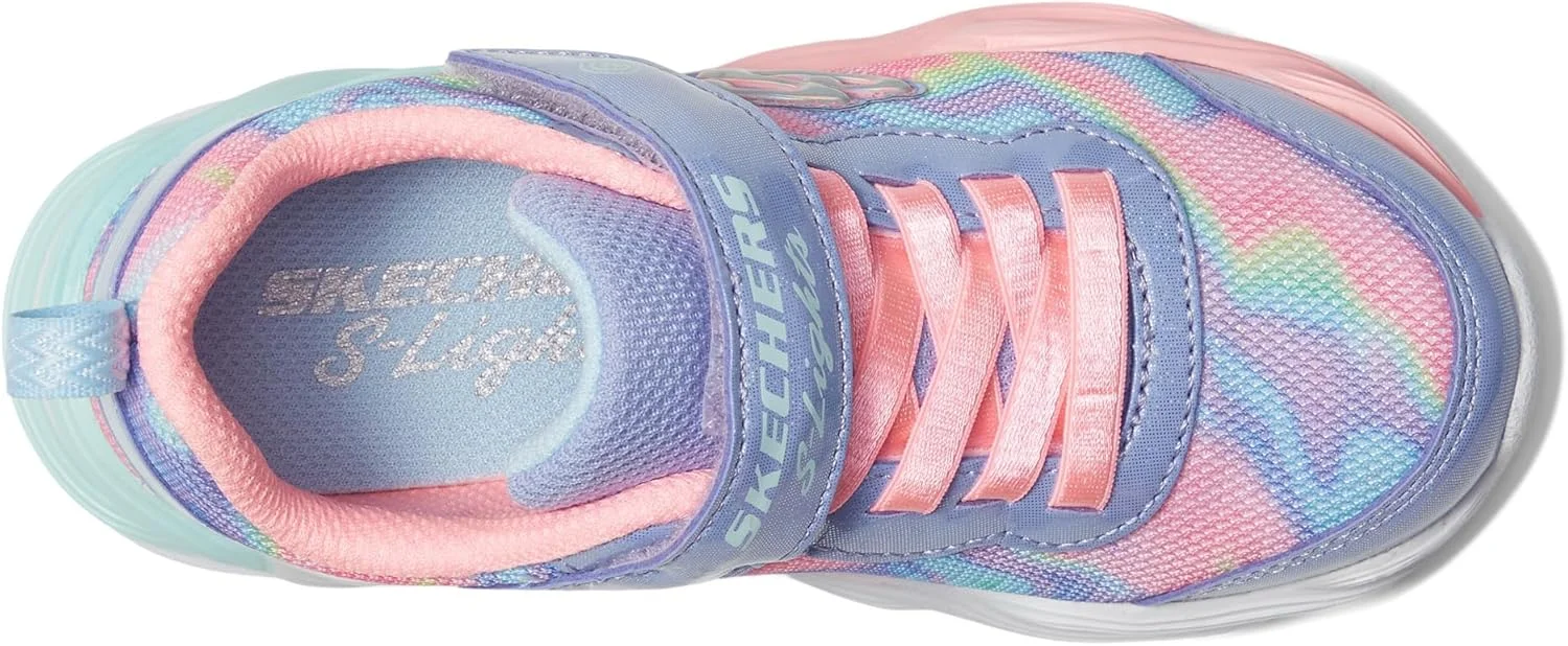 کفش دخترانه اسکیچرز Twisty Glow - Sorbet Swirl 303716L (مناسب کودکان کوچک/بزرگ)