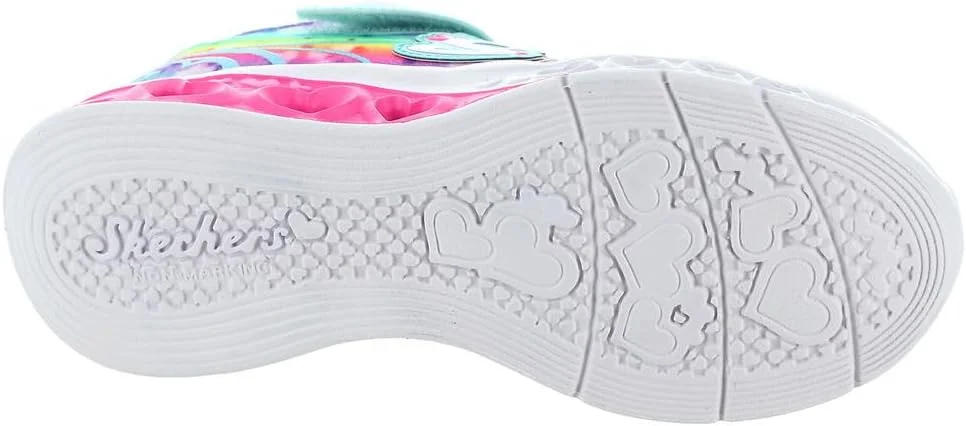 بوت پیاده روی دخترانه Skechers Flutter Heart Lights Groovy Swirl بوت پیاده روی دخترانه Skechers Flutter Heart Lights Groovy Swirl