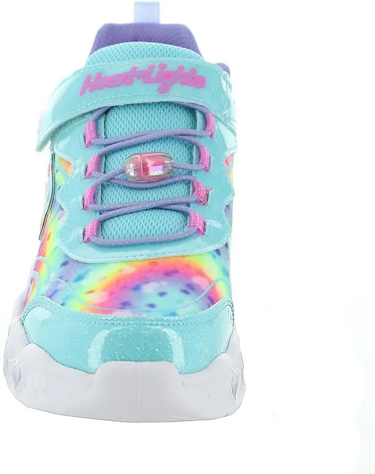 بوت پیاده روی دخترانه Skechers Flutter Heart Lights Groovy Swirl بوت پیاده روی دخترانه Skechers Flutter Heart Lights Groovy Swirl