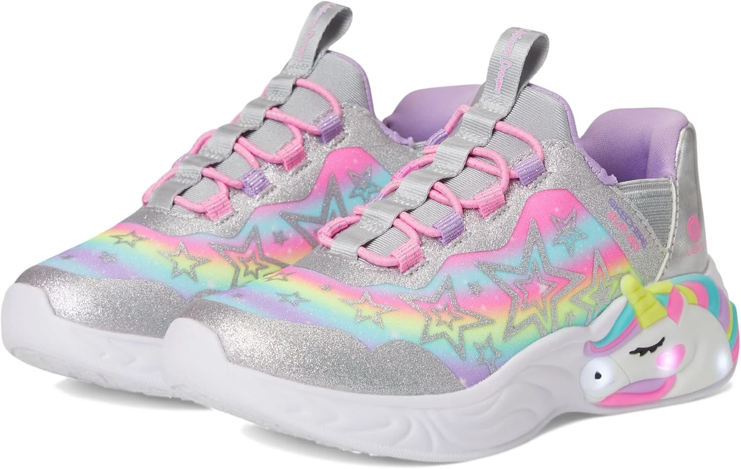 کفش اسکیچرز دخترانه مدل Unicorn Dreams-Starry Lite