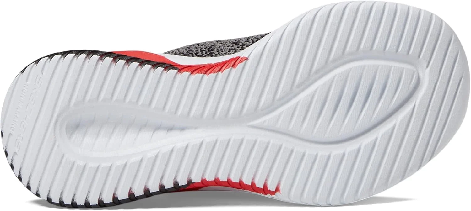 کفش ورزشی پسرانه Skechers Ultra Flex 3.0 (بچه کوچک/بزرگ)، ذغالی/قرمز، سایز 13