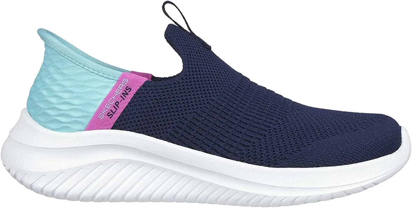 کفش ورزشی دخترانه Skechers Ultra Flex، چند رنگ (مشکی/سفید)، سایز 30 EU کفش ورزشی دخترانه Skechers Ultra Flex، چند رنگ (مشکی/سفید)، سایز 30 EU