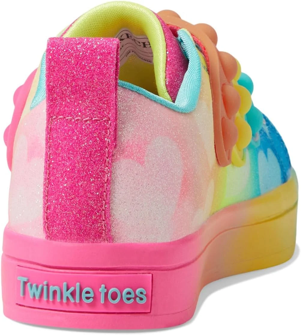 کفش اسنیکرز چراغ دار دخترانه Skechers Twinkle Toes TWI-Lites 2.0-Heart Pops کفش اسنیکرز چراغ دار دخترانه Skechers Twinkle Toes TWI-Lites 2.0-Heart Pops