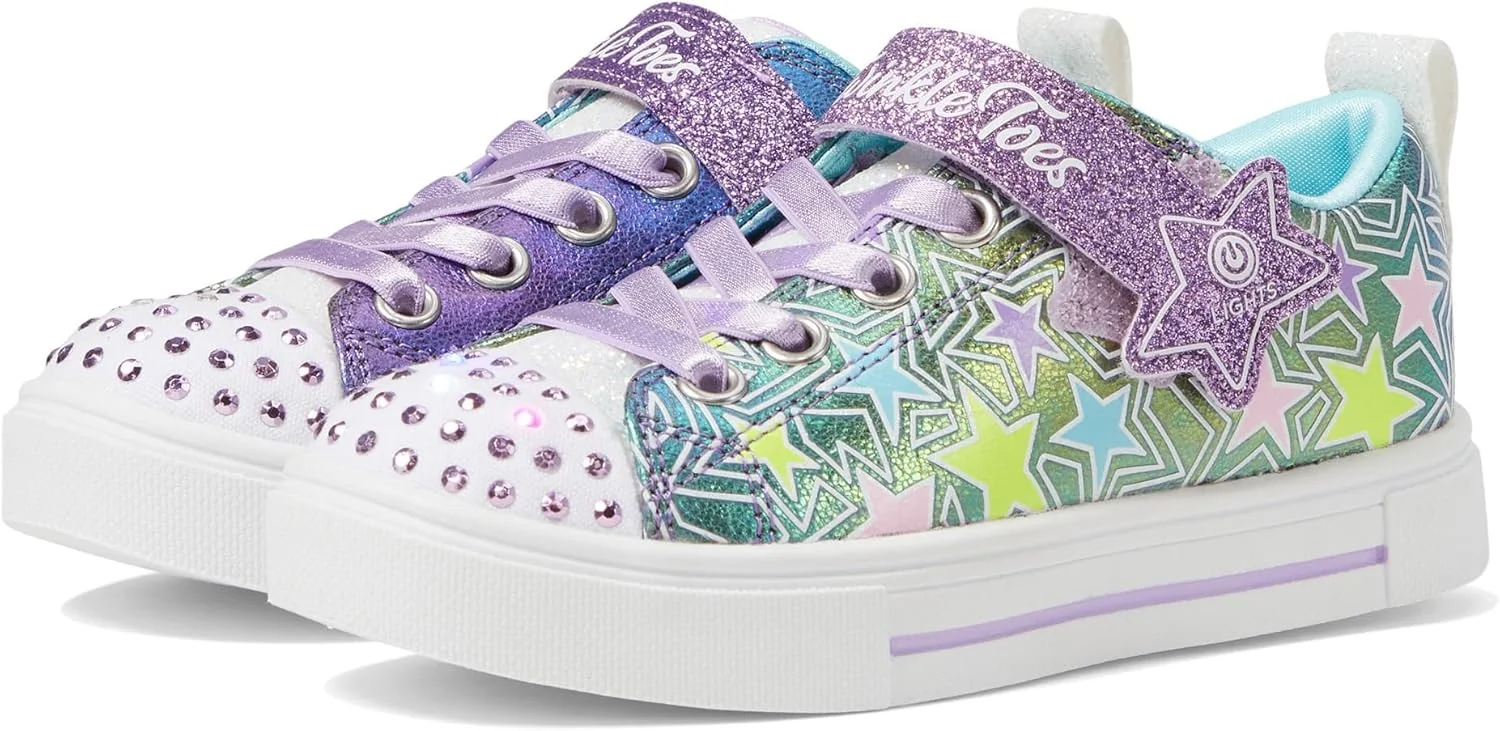 کفش کتانی بچگانه اسکیچرز مدل Twinkle Sparks-Shimmer Star