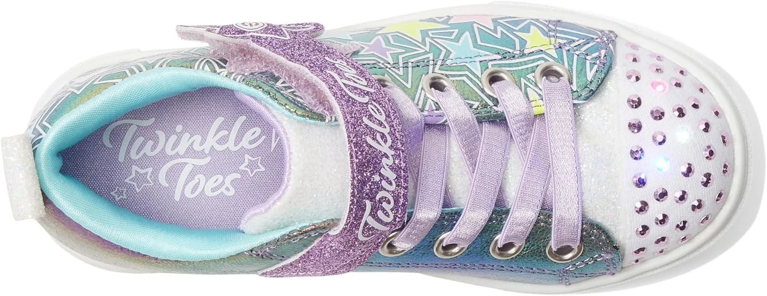 کفش اسنیکرز بچگانه Skechers مدل Twinkle Sparks-Shimmer Star کفش اسنیکرز بچگانه Skechers مدل Twinkle Sparks-Shimmer Star