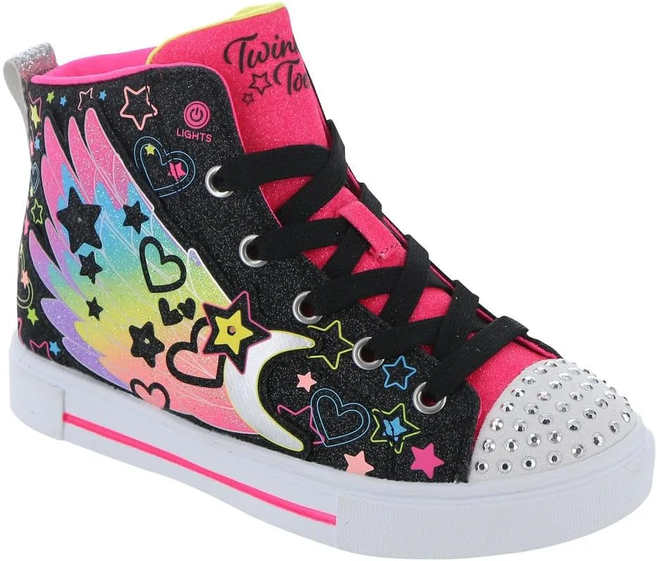 کفش دخترانه اسکیچرز Twinkle Sparks - Galaxy Glitz