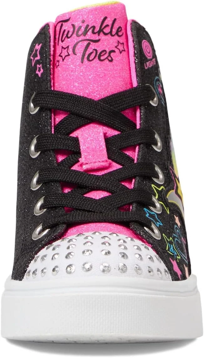 کفش اسنیکرز چراغ دار دخترانه و پسرانه Skechers Twinkle Sparks-Galaxy Glitz کفش اسنیکرز چراغ دار دخترانه و پسرانه Skechers Twinkle Sparks-Galaxy Glitz