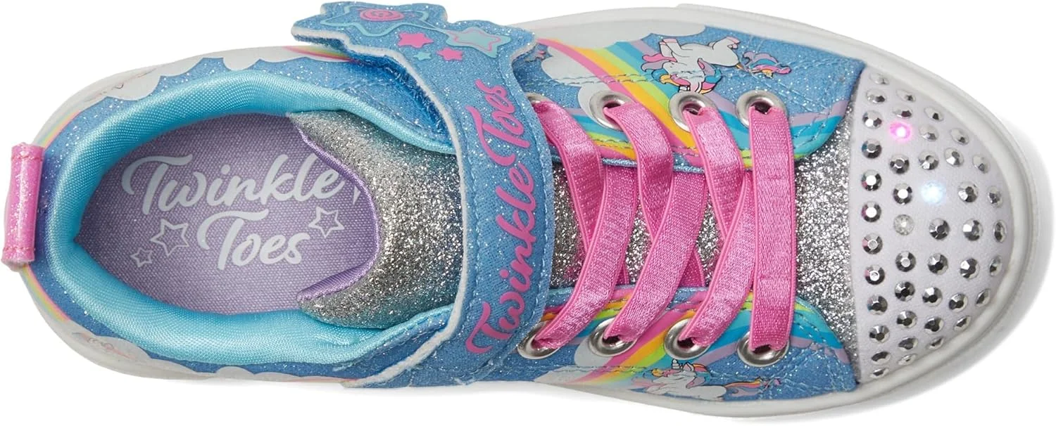 کفش اسکیچرز یونیسکس بچگانه مدل Twinkle Sparks-Jumpin' Clou کفش اسکیچرز یونیسکس بچگانه مدل Twinkle Sparks-Jumpin' Clou