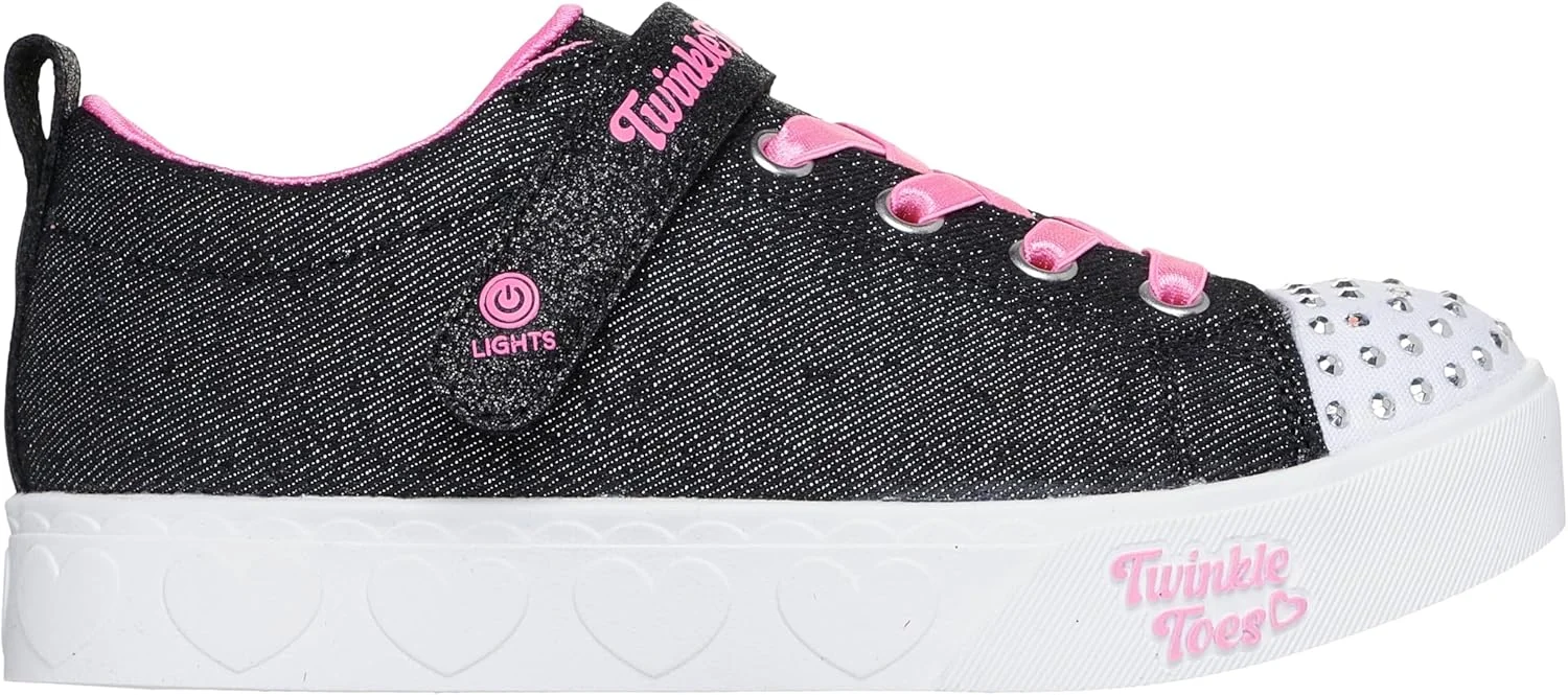 کفش دخترانه اسکیچرز مدل Heart Steps - Shimmer Sweetie کفش دخترانه اسکیچرز مدل Heart Steps - Shimmer Sweetie