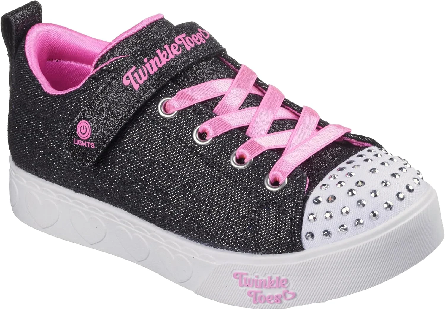 کفش دخترانه اسکیچرز مدل Heart Steps - Shimmer Sweetie کفش دخترانه اسکیچرز مدل Heart Steps - Shimmer Sweetie