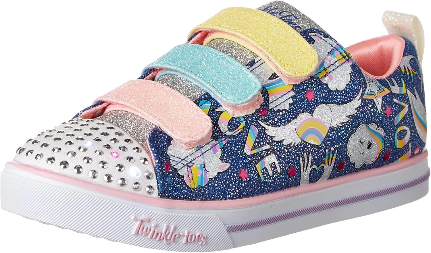 کفش دخترانه اسکیچرز Sparkle Lite - Believe in Rai