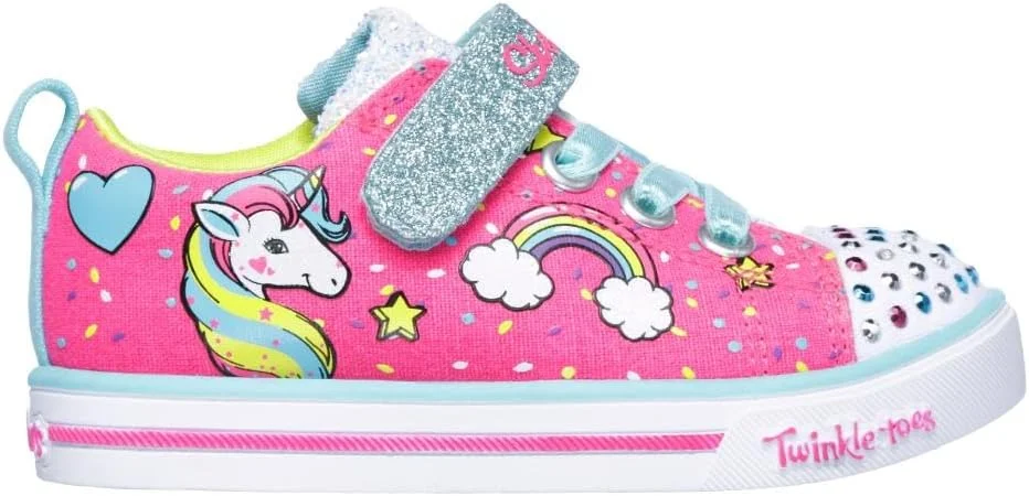 کفش دخترانه اسکیچرز Sparkle Lite-unicorn Craze کفش دخترانه اسکیچرز Sparkle Lite-unicorn Craze