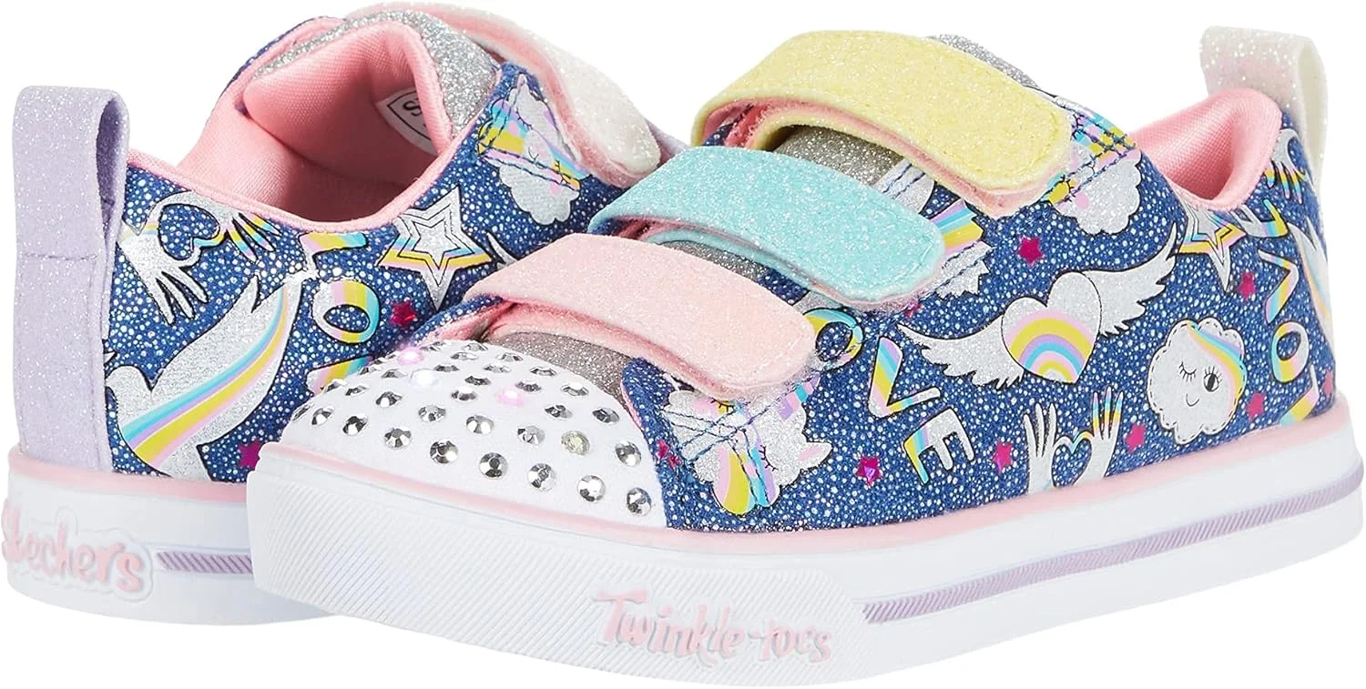 کفش دخترانه اسکیچرز Sparkle Lite - Believe in Rai کفش دخترانه اسکیچرز Sparkle Lite - Believe in Rai