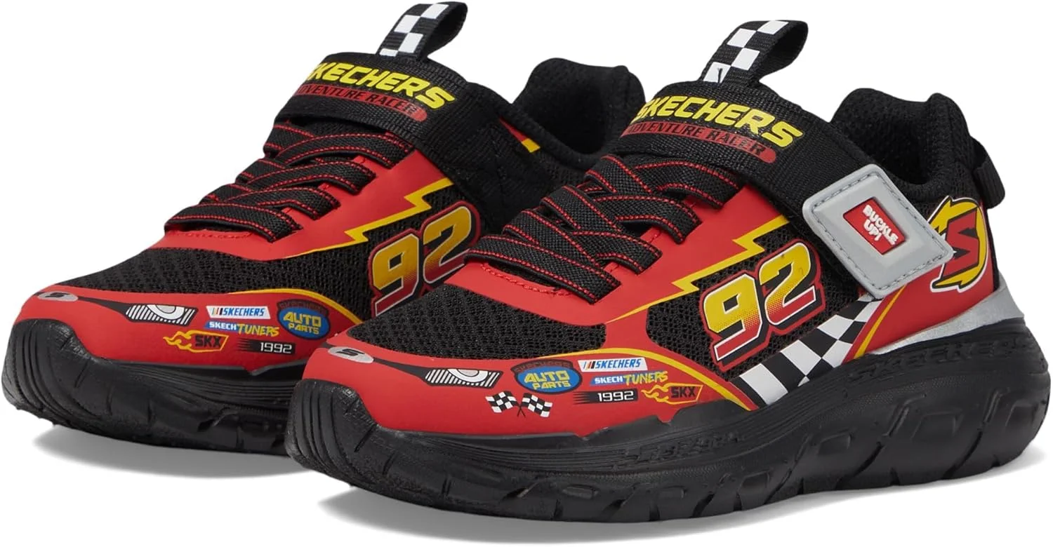 کفش ورزشی پسرانه بچگانه Skechers مدل Skech Tracks مشکی/قرمز سایز 2.5 Little Kid مشکی/قرمز سایز 2.5 Little Kid, 34.5 EU کفش ورزشی پسرانه بچگانه Skechers مدل Skech Tracks مشکی/قرمز سایز 2.5 Little Kid مشکی/قرمز سایز 2.5 Little Kid, 34.5 EU