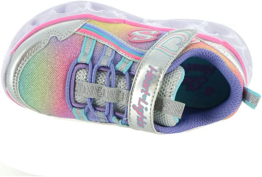 کفش دخترانه اسکیچرز مدل Heart Lights Rainbow Lux