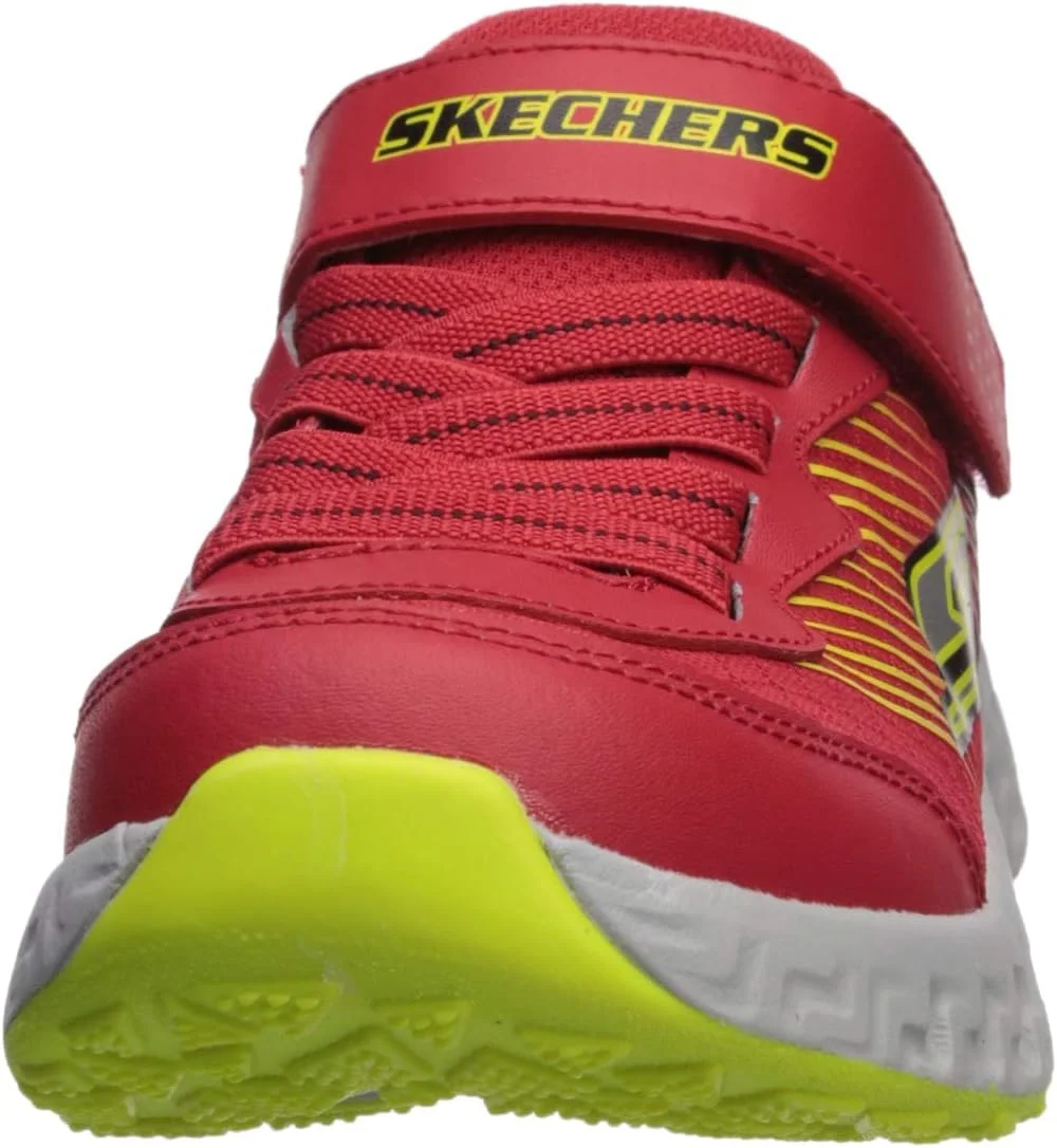 کفش ورزشی پسرانه اسکیچرز مدل KEWLGRIP، قرمز/مشکی، سایز 11 عرض متوسط کفش ورزشی پسرانه اسکیچرز مدل KEWLGRIP، قرمز/مشکی، سایز 11 عرض متوسط