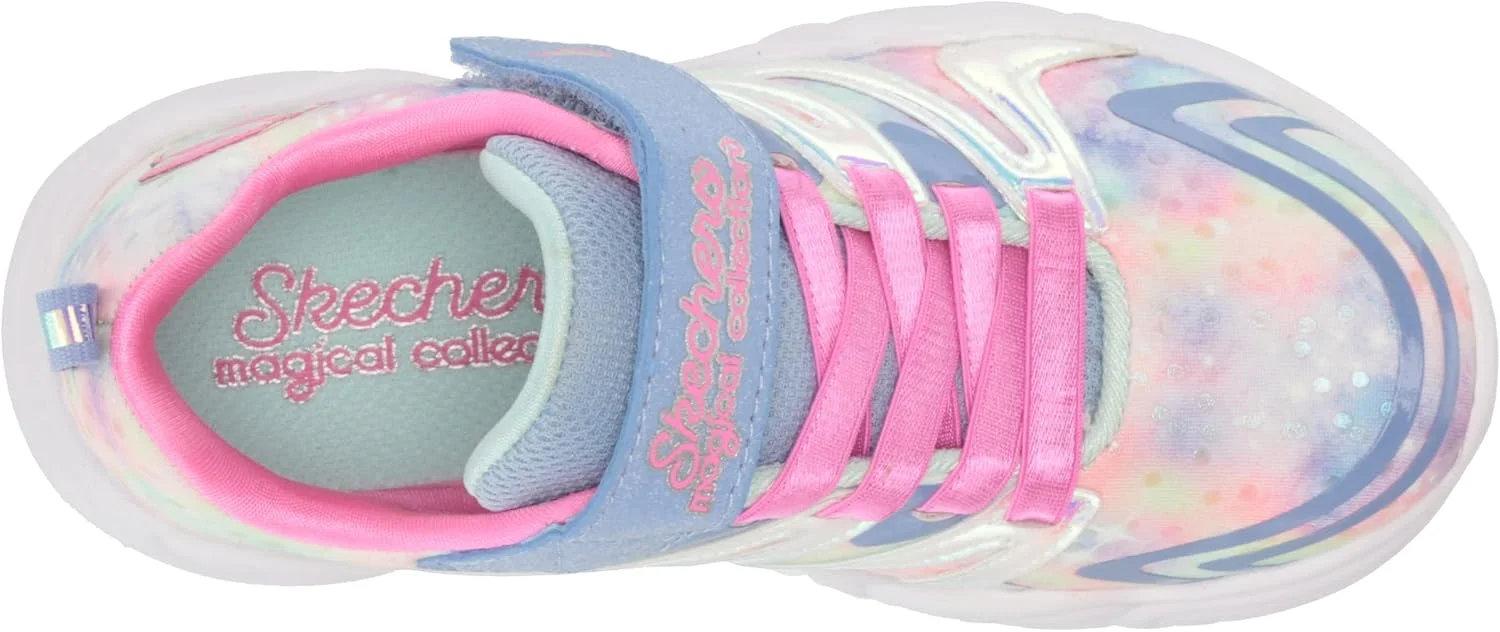 کفش دخترانه اسکیچرز مدل Unicorn Storm - کفش کتانی رویایی جادویی، رنگ پریوینکل/چند رنگ، سایز 11.5 بچه کوچک