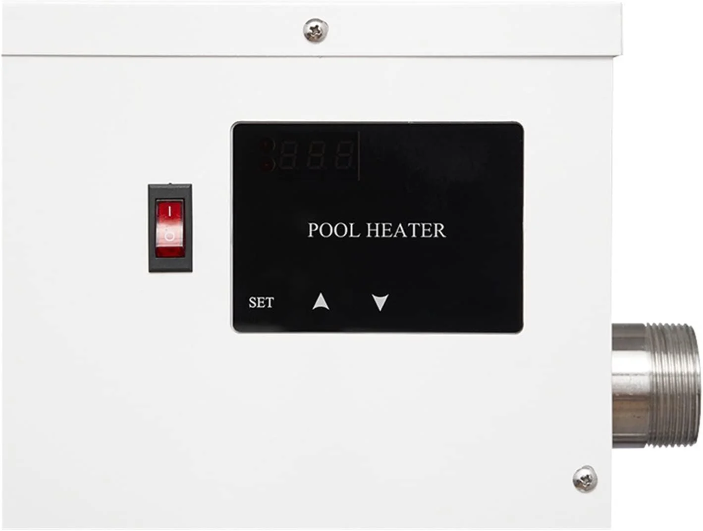 گرمکن استخر Esloy، ترموستات گرمکن استخر، تصفیه آب، گردش آب، گرمایش، وان حمام، استخر خیساندن، حوض ماهی، گرمایش صفحه لمسی برای وان حمام و اسپا، صرفه جویی در انرژی، کارآمد (PHS-5)