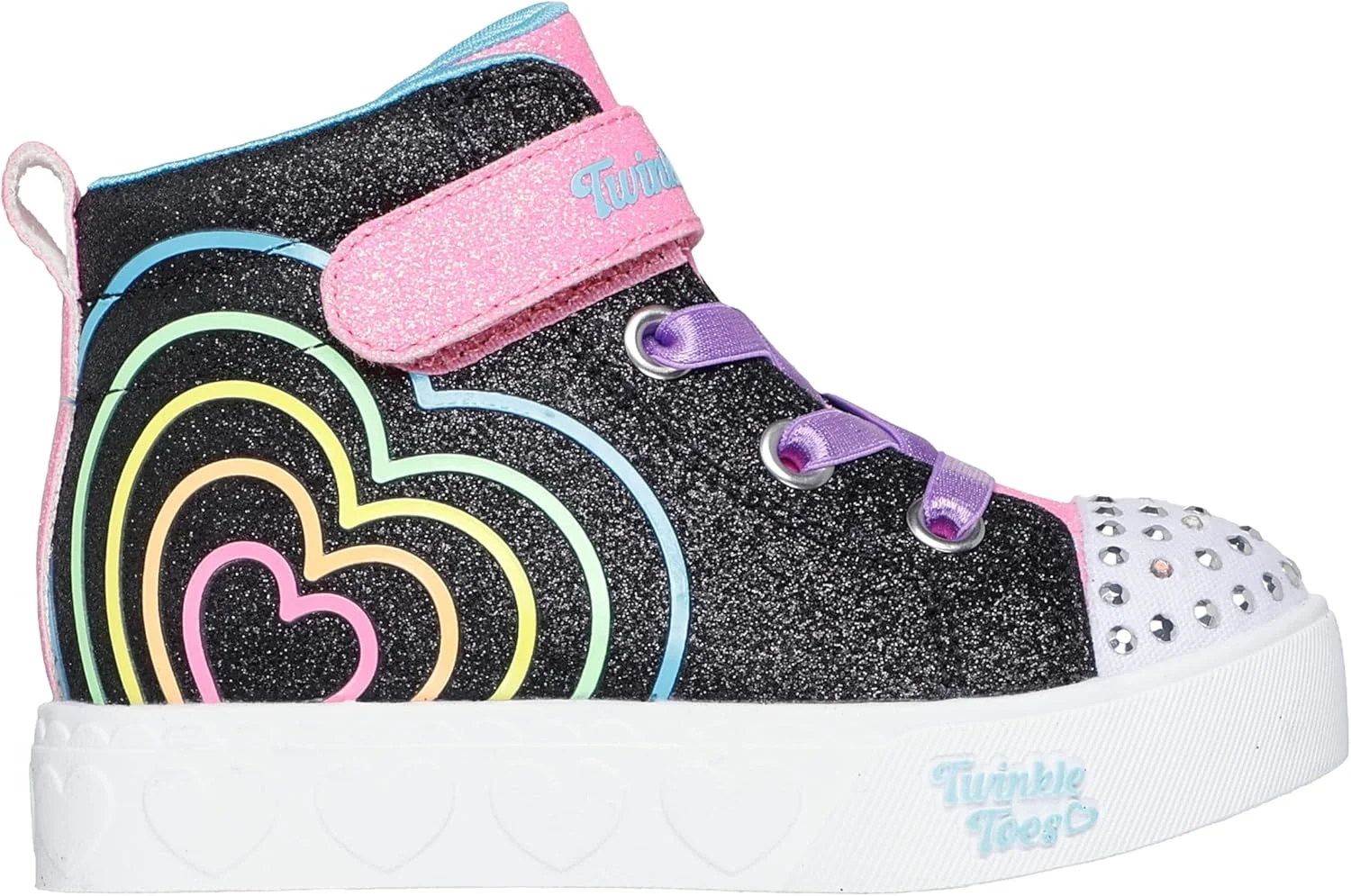 کفش دخترانه اسکیچرز مدل Heart Steps - Heart Glow