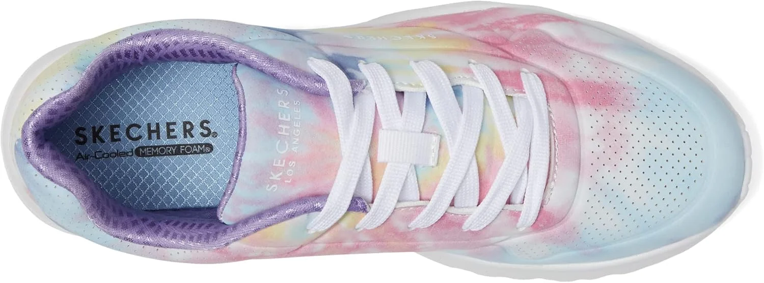 کفش کتانی بچگانه اسکیچرز مدل Street Uno Lite-Cloudy Dye