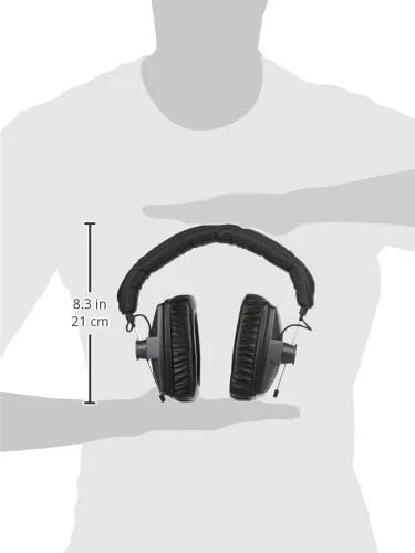هدفون مانیتورینگ دینامیک بسته بیرداینامیک مدل DT-150-250-Grey مناسب برای استفاده در محیط های پر سر و صدا