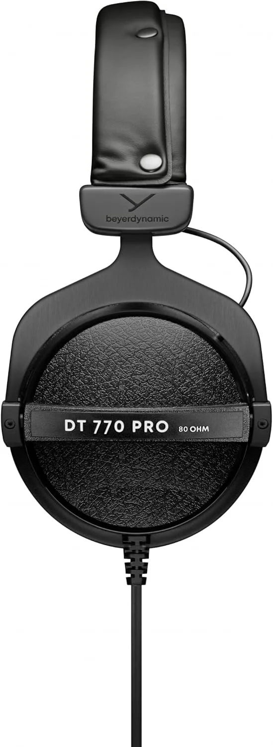 هدفون استودیویی دور گوشی بیرداینامیک DT 770 PRO 80 اهم - خاکستری، سیمی هدفون استودیویی دور گوشی بیرداینامیک DT 770 PRO 80 اهم - خاکستری، سیمی