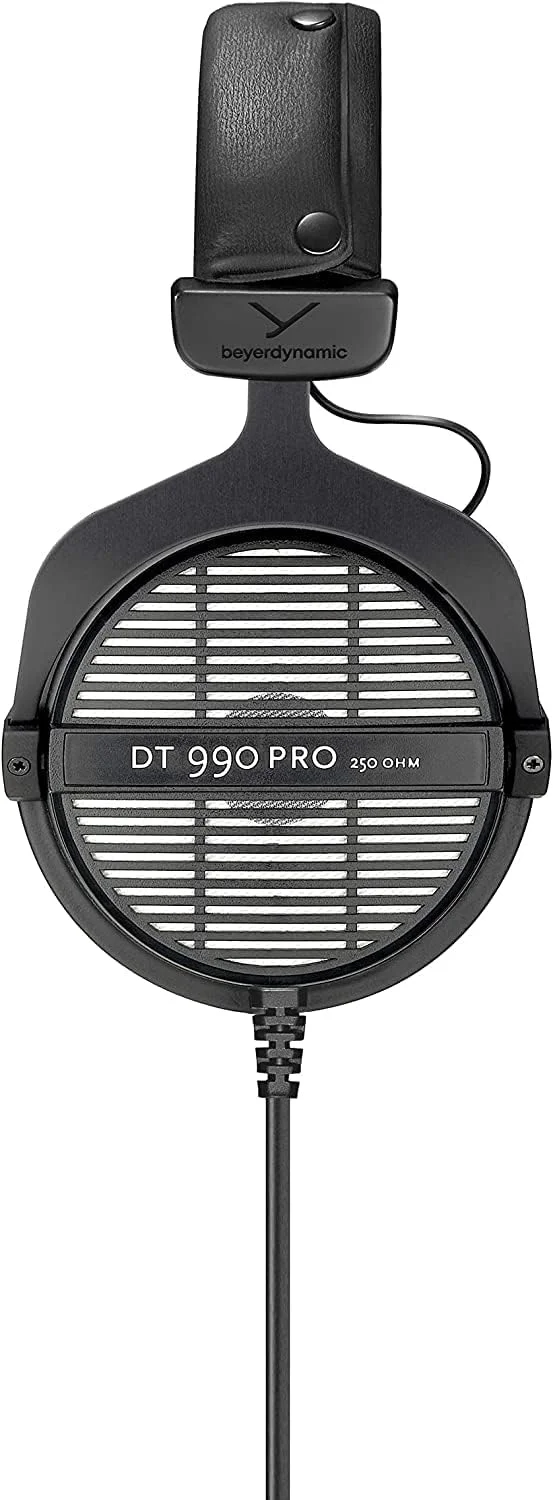 هدفون استودیویی پشت باز بیرداینامیک DT 990 Pro 250 اهم به همراه کیف نرم، اسپلیتر هدفون و موارد دیگر هدفون استودیویی پشت باز بیرداینامیک DT 990 Pro 250 اهم به همراه کیف نرم، اسپلیتر هدفون و موارد دیگر
