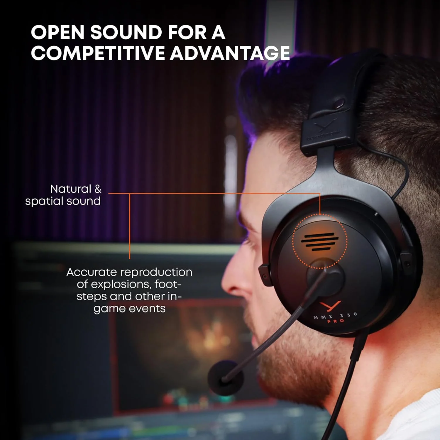 هدست گیمینگ باز beyerdynamic MMX 330 PRO ساخت آلمان هدست گیمینگ باز beyerdynamic MMX 330 PRO ساخت آلمان