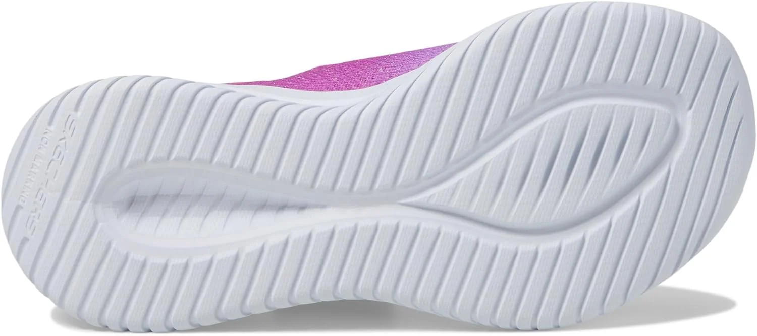 کفش ورزشی دخترانه Skechers Ultra Flex 3.0-Color Boost، سرمه ای/بنفش، سایز 2.5 کودکانه