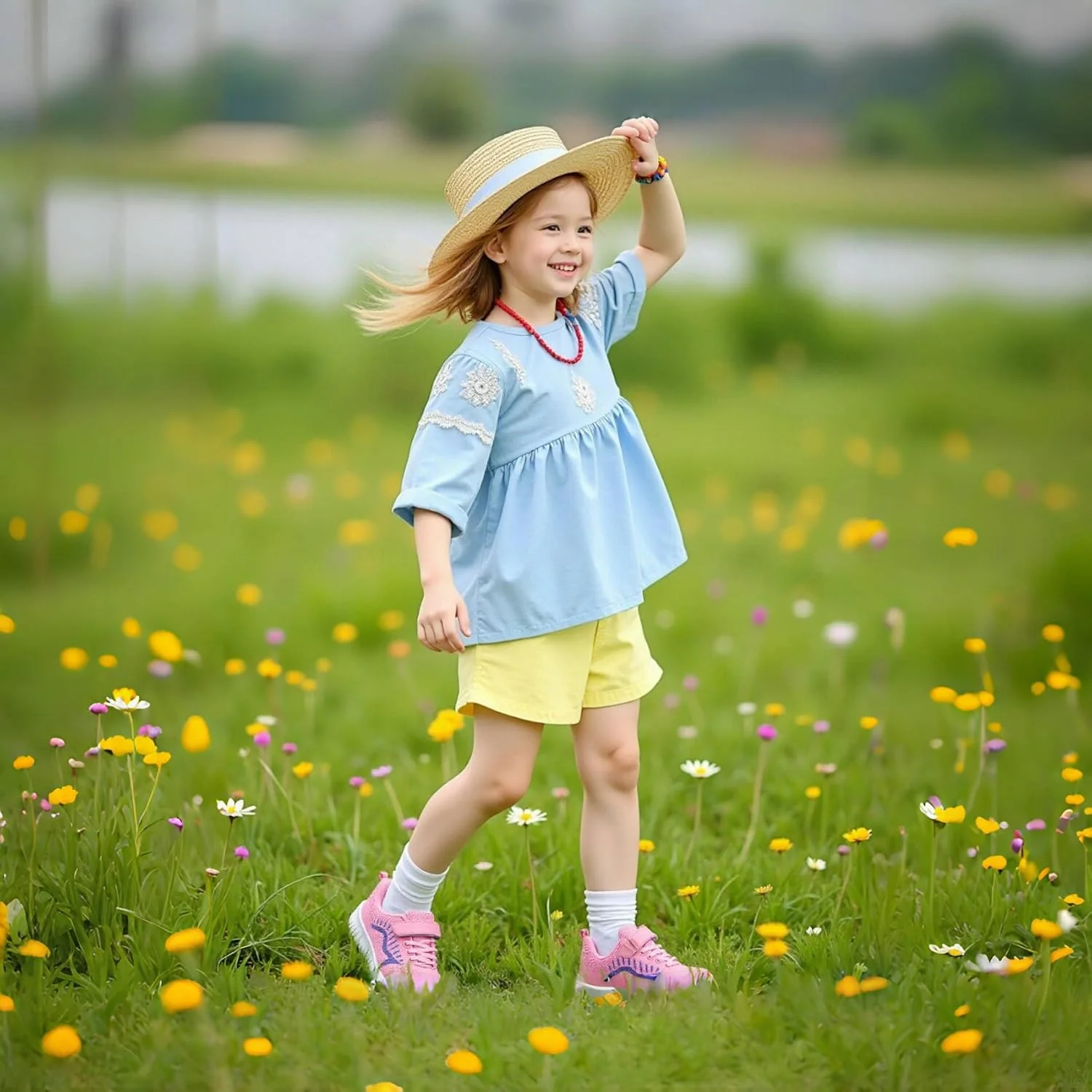 کفش‌های کتانی پسرانه و دخترانه SILLENORTH، سبک، تنفس‌پذیر، مناسب دویدن و پیاده‌روی برای کودکان نوپا/کودکان کوچک/کودکان بزرگ، مدل slip-on