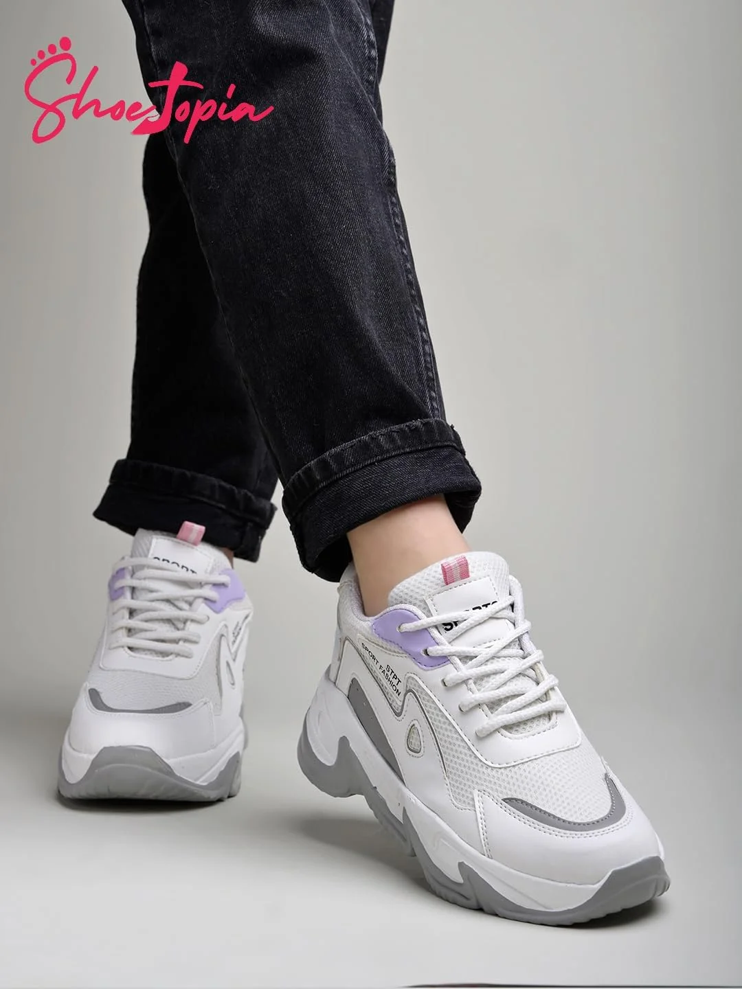 کفش کتانی دخترانه شوتوپیا مدل Girls-jm-25