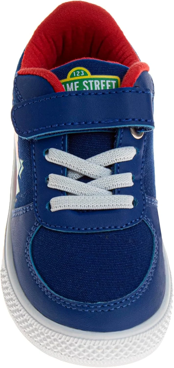 کفش کتانی بند دار Josmo Sesame Street پسرانه بچه گانه سبک وزن ورزشی تنفسی مخصوص دویدن و تنیس