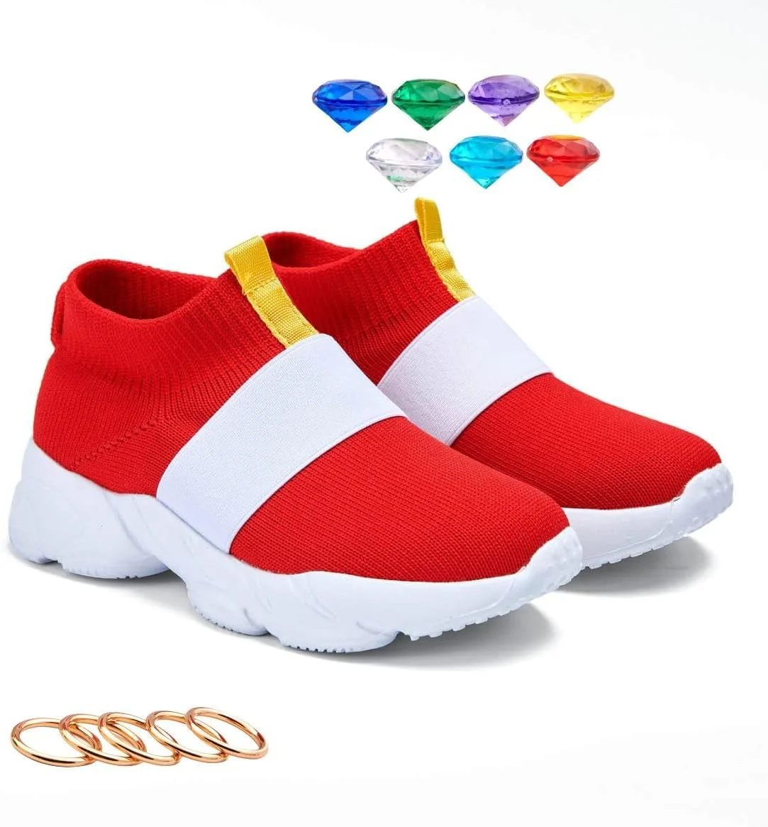 کفش بچگانه پسرانه دخترانه قرمز، کفش های کتانی سریع، کفش تولد، کفش های پیاده روی مد روز