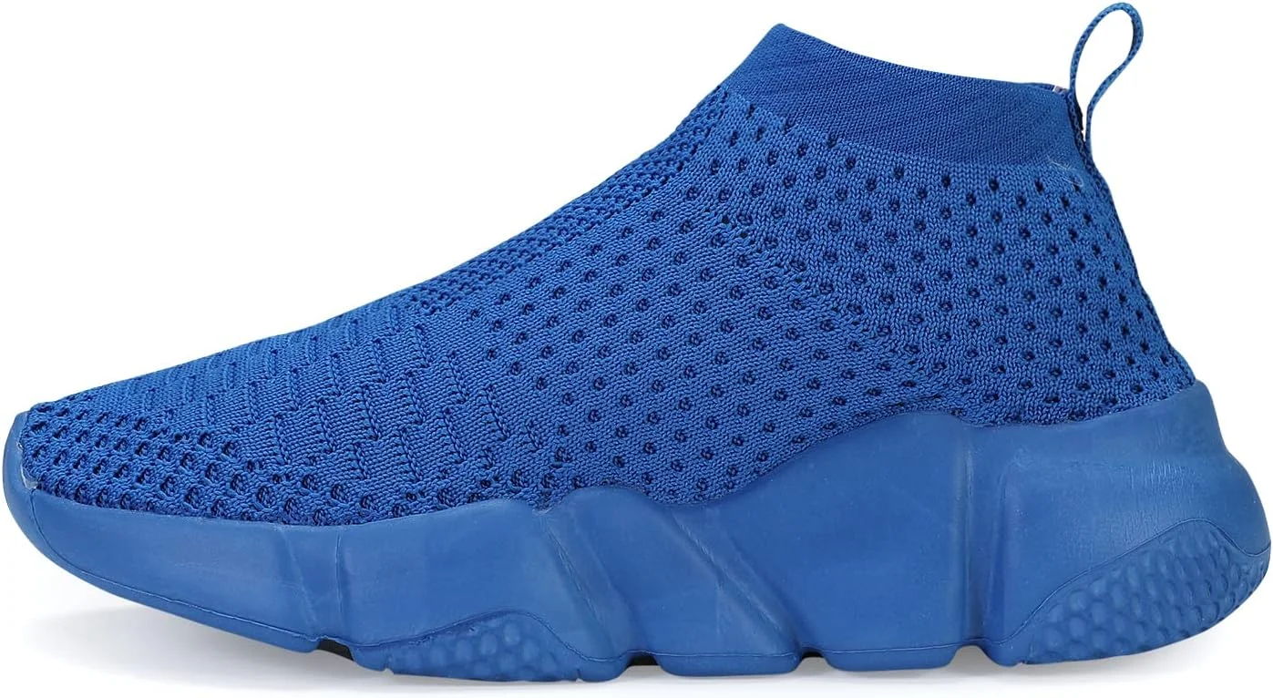 کفش ورزشی بچگانه Santiro، کفش جورابی پسرانه، کفش های لغزنده تنفسی برای دختران، کفش های دویدن سبک وزن مد روز