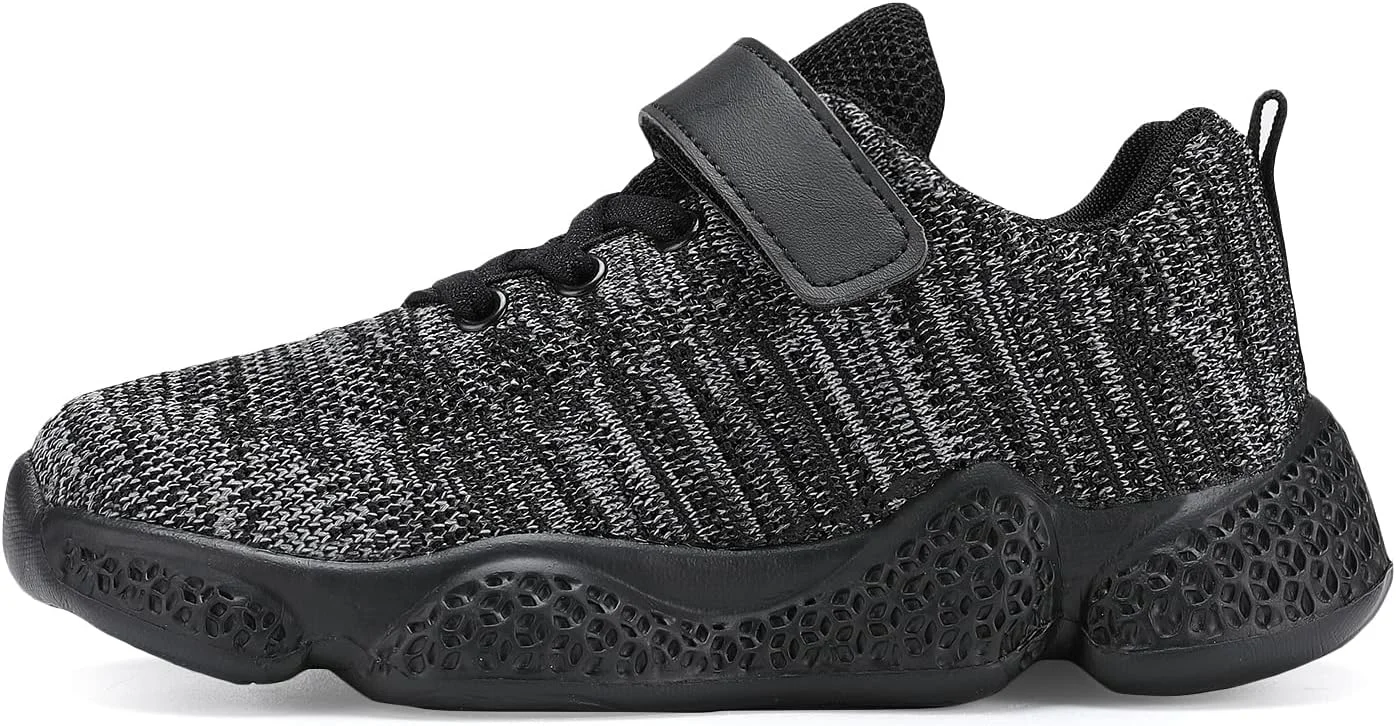 کفش های بچگانه Santiro مناسب پسران و دختران، کتانی های ورزشی بافتنی تنفسی برای دویدن