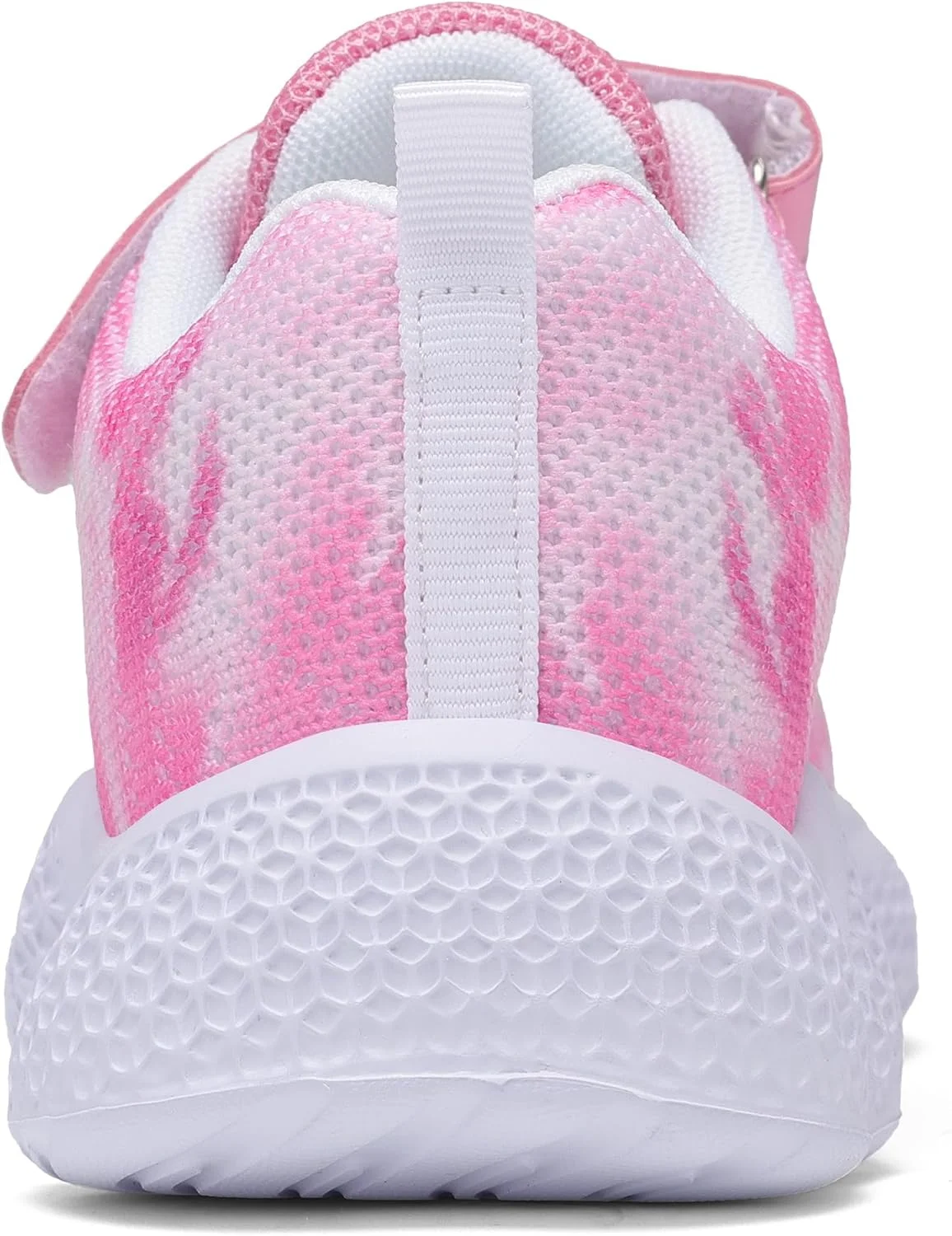 کفش تنیس بچگانه سانتیو، کفش ورزشی سبک وزن برای دویدن، دخترانه و پسرانه، صورتی، سایز 4.5