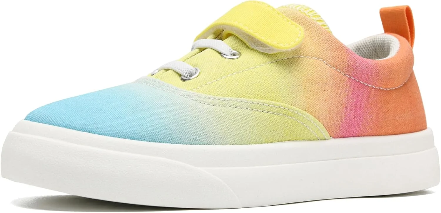 کفش کتانی بوم رزیلو برای پسران و دختران، کفش پیاده روی کودکان نوپا، سبک وزن، تنفسی، نرم، ضد لغزش، بند قابل تنظیم، کفش تنیس غیر رسمی فضای باز پسرانه و دخترانه برای کودکان کوچک و بزرگ