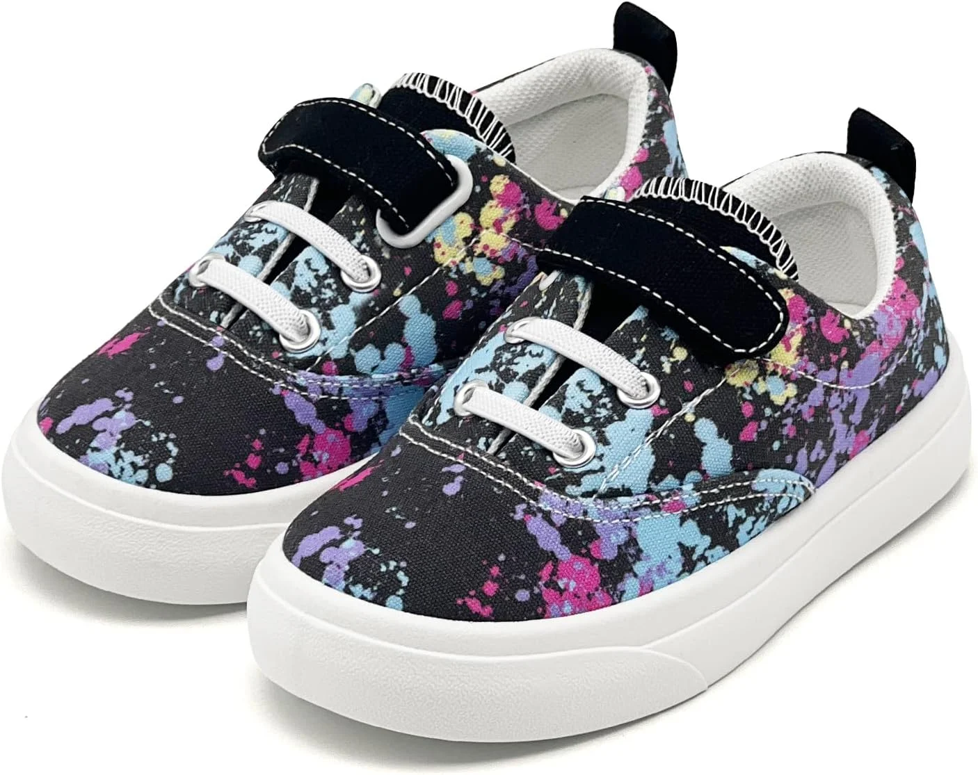 کفش کتانی بوم رزیلو برای پسران و دختران، کفش پیاده روی کودکان نوپا، سبک وزن، تنفس پذیر، نرم و بدون لغزش، بند قابل تنظیم، کفش تنیس غیر رسمی فضای باز برای پسران و دختران کوچک