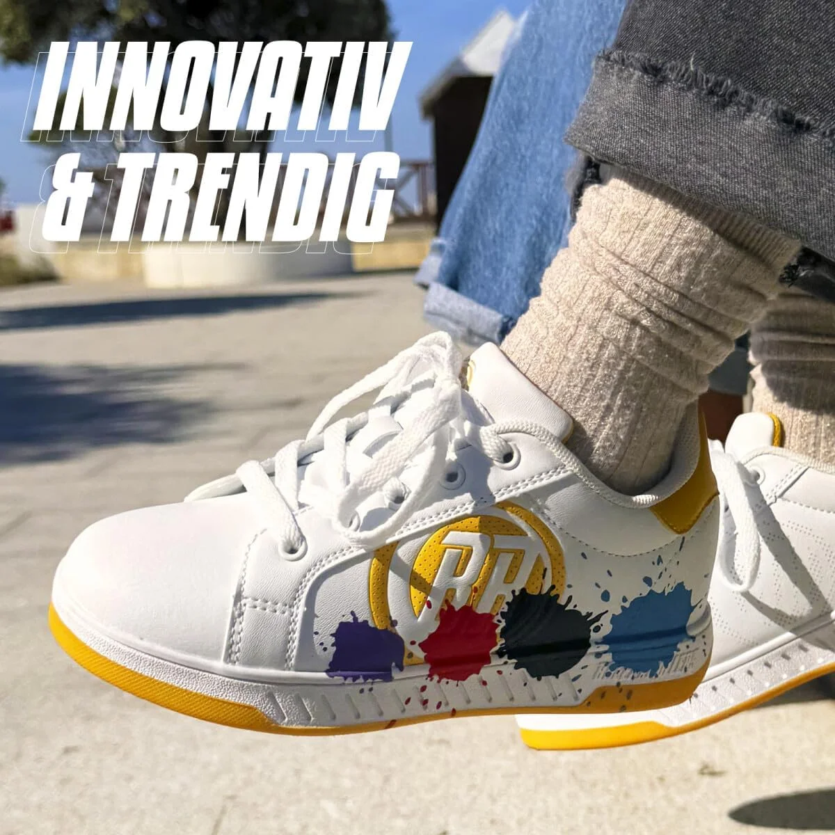 کفش‌های چرخ‌دار بچگانه BREEZY ROLLERS | تبدیل از کتانی خیابانی به اسکیت غلتکی در چند ثانیه | سیستم کلیکی ثبت شده | کفش‌های کتانی چرخ‌دار برای پسران و دختران