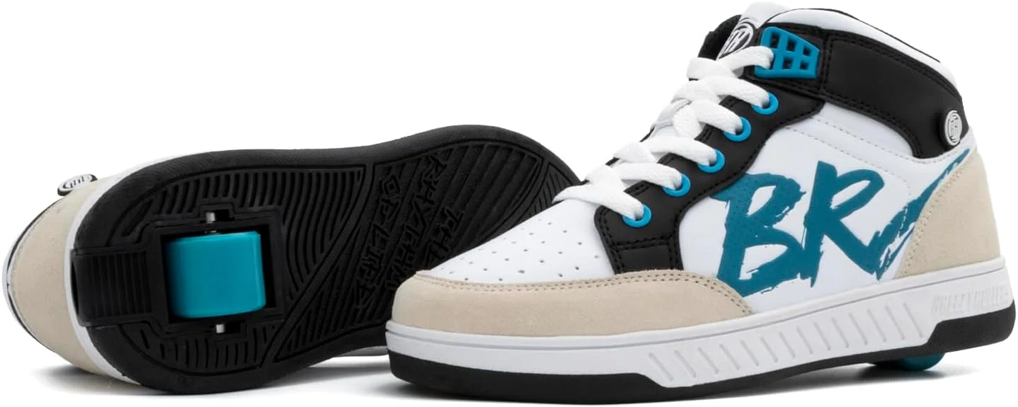 کفش های اسکیت چرخدار تبدیل شونده کودکان BREEZY ROLLERS | سیستم کلیکی ثبت شده | کفش های کتانی اسکیت دار برای پسران و دختران