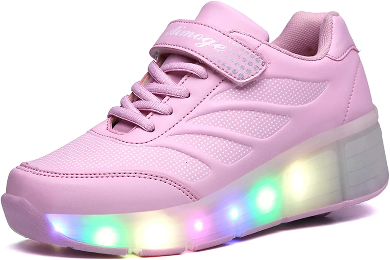 کفش های اسکیت چرخ دار LED Risea برای پسران و دختران با یک چرخ