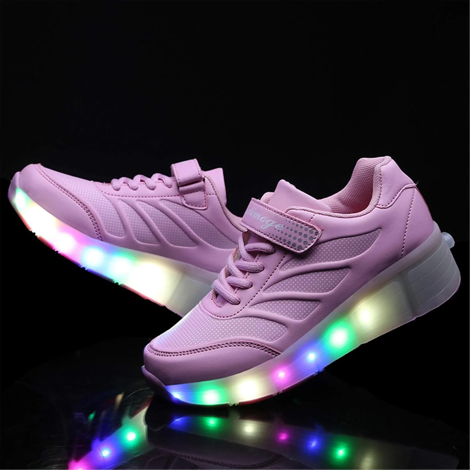 کفش های اسکیت چرخ دار LED Risea برای پسران و دختران با یک چرخ کفش های اسکیت چرخ دار LED Risea برای پسران و دختران با یک چرخ
