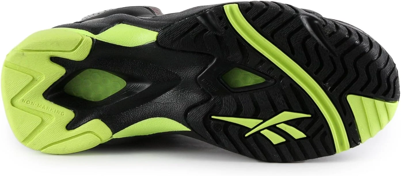 کفش ورزشی پسرانه ریباک Kamikaze II Mid - زرد نئونی/مشکی نوکتورن V61350