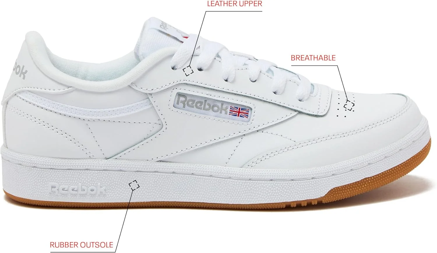 کفش کتانی ریباک Club C بچگانه