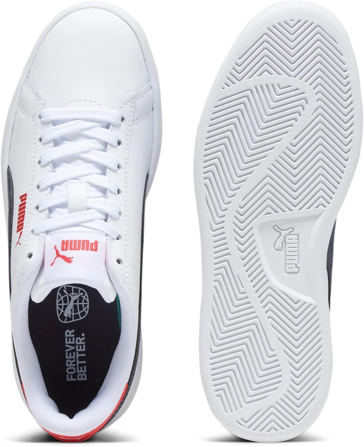 کفش کتانی زنانه پوما مدل Puma Smash V2 L